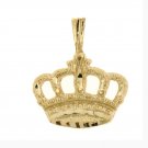14K GOLD CHARM - CROWN #6555