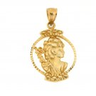 14K GOLD CHARM #6550