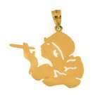14K GOLD CHARM #6545