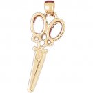 14K GOLD HAIRDRESSER CHARM - COMB #6379