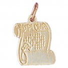 14K GOLD GRADUATION CHARM #6449