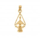 14K GOLD HOUSEHOLD CHARM #6607