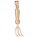14K GOLD GARDENING CHARM #6679