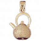 14K GOLD COOKING CHARM - TEAPOT #6949