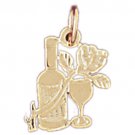 14K GOLD KITCHEN UTENSILS CHARM #6927