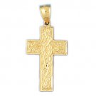 14K GOLD RELIGIOUS CHARM - CROSS #8250