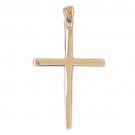 14K GOLD RELIGIOUS CHARM - CROSS #8199