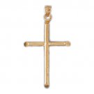 14K GOLD RELIGIOUS CHARM - CROSS #8192