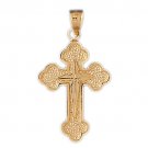 14K GOLD RELIGIOUS CHARM - CROSS #8140