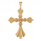 14K GOLD RELIGIOUS CHARM - CROSS #8131