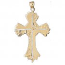 14K GOLD RELIGIOUS CHARM - CROSS #8039