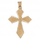 14K GOLD RELIGIOUS CHARM - CROSS #7960