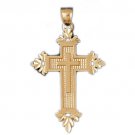 14K GOLD RELIGIOUS CHARM - CROSS #7958