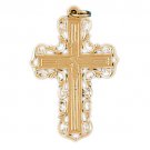 14K GOLD RELIGIOUS CHARM - CROSS #7912