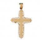 14K GOLD RELIGIOUS CHARM - CROSS #7911