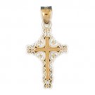 14K GOLD RELIGIOUS CHARM - CROSS #7910