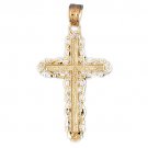 14K GOLD RELIGIOUS CHARM - CROSS #7906