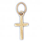 14K GOLD RELIGIOUS CHARM - SMALL CROSS #8309