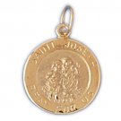 14K GOLD RELIGIOUS CHARM - ST. JOSEPH #8794