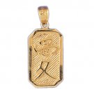 14K GOLD CHINESE ZODIAC - LOVE #9327