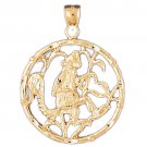 14K GOLD CHINESE ZODIAC CHARM #9311