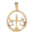 14K GOLD ZODIAC CHARM - LIBRA #9362