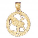 14K GOLD ZODIAC CHARM - ARIES #9392