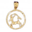 14K GOLD ZODIAC CHARM - SAGITTARIUS #9436
