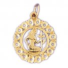 14K GOLD ZODIAC CHARM - VIRGO #9445