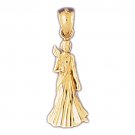 14K GOLD ZODIAC CHARM - VIRGO #9457