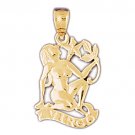 14K GOLD ZODIAC CHARM - VIRGO #9474