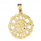 14K GOLD SAYING CHARM - BEST MOTHER #9840