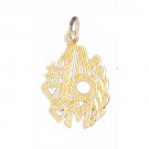 14K GOLD SAYING CHARM - #1 MOM #9776