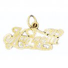 14K GOLD SAYING CHARM - MAMACITA #9765