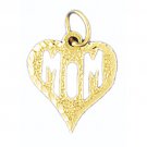 14K GOLD SAYING CHARM - MOM #9760