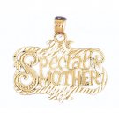 14K GOLD SAYING CHARM - SPECIAL MOTHER #9732