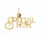 14K GOLD SAYING CHARM - SPECIAL MOM #9727