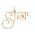 14K GOLD SAYING CHARM - SPECIAL MOM #9725