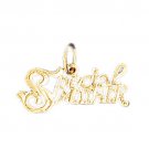 14K GOLD SAYING CHARM - SPECIAL MOTHER #9719