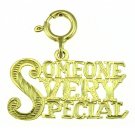 14K GOLD SAYING CHARM - SOMEONE VERY SPECIAL #10257