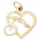 14K GOLD SAYING CHARM - SPECIAL #10255