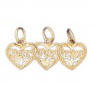 14K GOLD SAYING CHARM - SWEET 16 #10337