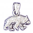 14K WHITE GOLD ANIMAL CHARM - BOAR #11078