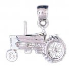 14K WHITE GOLD CONSTRUCTION CHARM #11297