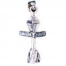 14K WHITE GOLD CHARM #11287 14K WHITE GOLD CHARM #11287