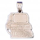 14K WHITE GOLD COMPUTER CHARM #11188