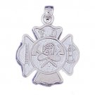 14K WHITE GOLD MEDICAL CHARM #11157
