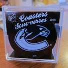 NEW VANCOUVER CANUCKS NHL TEAM LOGO 4 COASTER SET from Actual Puck