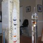 14.5" (37cm) GALILEO Glass & LIQUID Fluid EXPANSION Thermometer