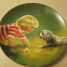 Collector Plate Making Friends by Donald Zolan, Pemberton & Oaks